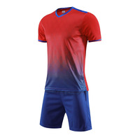 Seragam Pelatihan Profesional Desain Terbaru OEM/ODM, Jersey Sepak Bola Custom, Pakaian Tim Sepak Bola Polyester