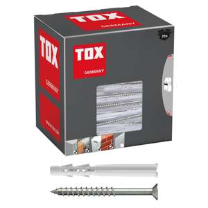 TOX Bouchon mural de cadre polyvalent Tetrafix XL 10x100mm + vis - Product Image 1