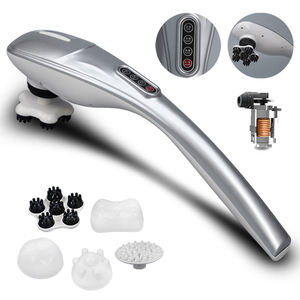 Martillo de masaje de mano multifuncional de percusión de cuerpo completo de delfín inteligente eléctrico masajeador muscular acupresión infrarroja - Product Image 1