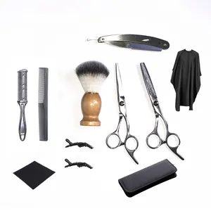 Barber Salon Hause Hundesalon Silber Barber Scheren Haar Schneiden Schere Edelstahl Friseur Schere Set