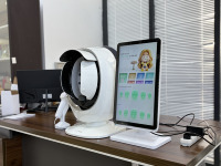 Analyseur de peau 3D AI K57 Plus avec sonde portable, scanner multispectral indépendant du visage et du cuir chevelu pour salon de beauté
