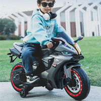 Usine grande taille 12v moto électrique enfants monter sur voiture avec des lumières fraîches moto électrique pour enfants