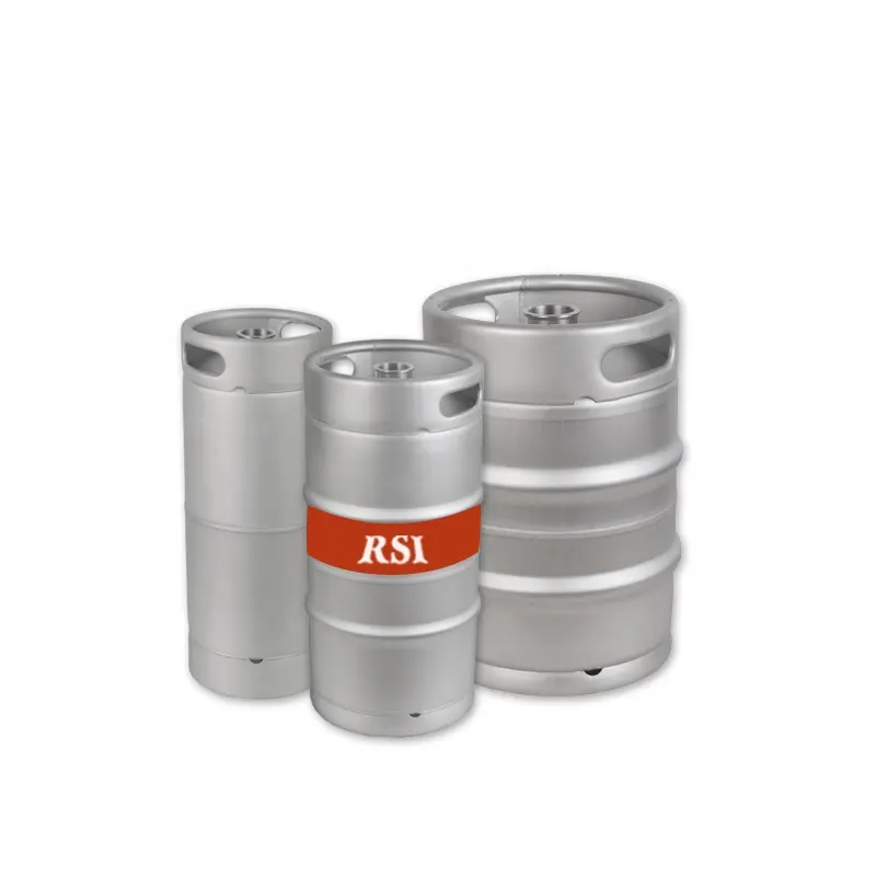 Usado US 20l Vazio Aço Inoxidável Beer Keg cerveja Barril Com Lança Preço