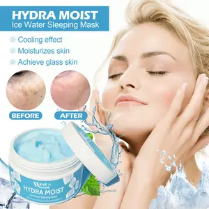 Commercio all'ingrosso antirughe Anti ossidazione idratante nutriente crema per la cura del viso idratante rifornimento maschera congelata per dormire
