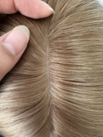Pelucas de Cabello Humano Natural, Peluca Médica para Pacientes con Cáncer, Cómoda, Transpirable, Agradable al Tacto, para la Pérdida de Cabello