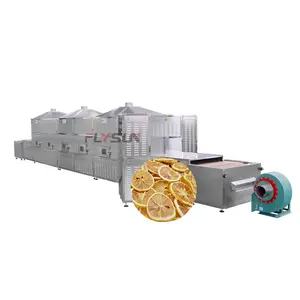 New Products Industrial Continous Microwave Oven Grain Dryer Nuts Roasting Drying Machine