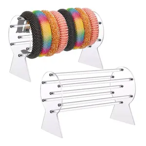 Acrylic Headband Holder Headband Holder Stand and Hair Accessory Jewelry Organizer Display Rack