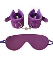 Menottes en peluche et bandeaux pour jeux sexuels, vente en gros en Chine, produits sexuels bon marché, vente chaude