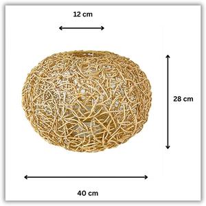 Lampe suspendue en rotin naturel tressé, abat-jour en rotin, best-seller - Product Image 4