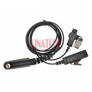 Bonne qualité noir talkie-walkie acoustique clair Tube GP338 GP328 GP680 GP1280 Radio longue PTT MIC écouteur - Product Image 5