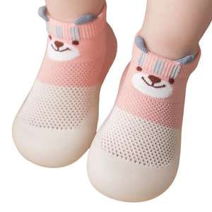Zapatos de Otoño Invierno para Niños y Niñas Pequeños con Suela Suave para Interiores y Exteriores Protección para Bebé Diseño de Dibujos Animados Plantilla de EVA Oxford - Product Image 1