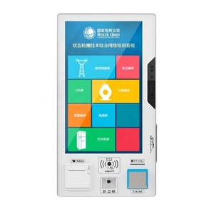 Terminal de autoservicio de 23.6 pulgadas para registro de entrada y salida, montaje en pared o de pie, para lavanderías y hoteles - Product Image 1