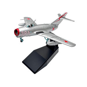 Modèle statique en plastique de chasseur rouge MiG <span class=keywords><strong>MIG15</strong></span> coréen soviétique à l'échelle 1/72, jouets de Noël en gros - Product Image 5