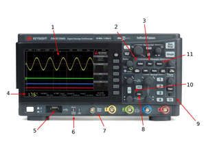 Oscilloscope numérique Keysight DSOX1202A DSOX1204G 70 MHz 4 canaux avec générateur de fonctions 20 MHz - Product Image 2