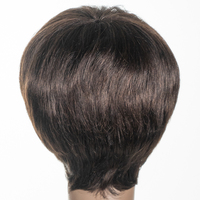 Meilleures ventes en gros Perruque brésilienne coupe courte style faite à la machine Perruques Bob en cheveux humains vierges