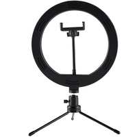 Anneau lumineux LED de 12 pouces pour smartphone, photographie, vidéo, studio, diffusion en direct, selfie, enregistrement en ligne, lampe circulaire de remplissage
