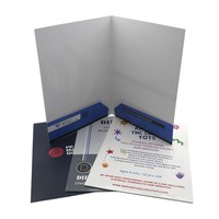 Dossier de présentation en carton personnalisé imprimé, format A5/A4, pour documents, rapports et papiers – Prix de gros
