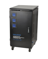 Stabilisateur de tension triphasé SVC-20KVA de type moteur TL équipé d'un écran d'affichage LED anglais