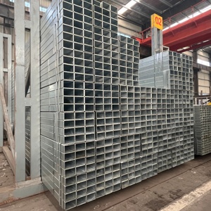 Tubi ERW 20 * 40, 50 * 50, 50 * 100, Profili Quadrati e Rettangolari <span class=keywords><strong>in</strong></span> Acciaio Pre-Galvanizzato Saldato ERW - Product Image 4