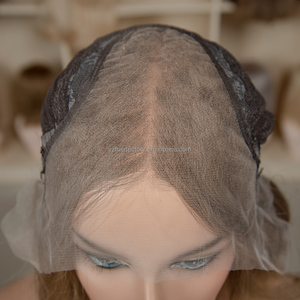 Bulk Fast Ship Factory direct Sale Stable Quality Premium <b>Lace</b> Silk Top Long European Russian Human Hair Kosher Jewish <b>Wigs</b> - Product Image 5