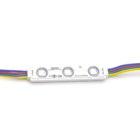 Module LED RGB 5050 pour enseigne lumineuse de vitrine, IP65, DC 12V, 0.75W, puce SMD, couleur bleue, certifié ROHS