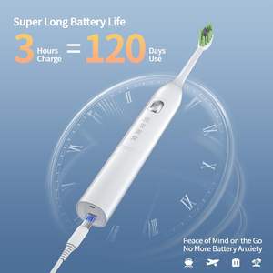 Brosse à dents ultrasonique vibrante et nettoyante en gros, tête de brosse à dents, blanchiment des dents, brosse à dents vibrante - Product Image 6