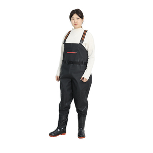 En gros Risenow Salopette de pêche et de chasse imperméable avec bottes en PVC, pour la pêche à la mouche (taille et poitrine) - Product Image 4