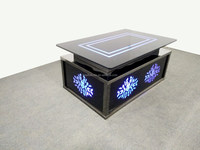 En gros moderne led KTV boîte de nuit discothèque café bar table ensemble tables de bar pour disco, tables de boîtes de nuit