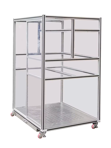 Carro de mano de material portátil de aluminio de cuatro capas personalizado perfiles extruidos de aluminio para estantes de almacenamiento de carros - Product Image 4