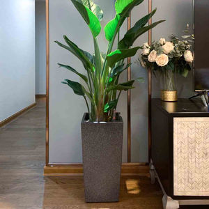 Planteur carré coloré en plastique, pot de fleurs pour loisirs créatifs, jardinage, maison, <span class=keywords><strong>balcon</strong></span>, <span class=keywords><strong>jardinière</strong></span> pour l'intérieur - Product Image 2