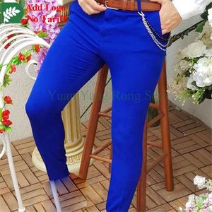 Nouveau <span class=keywords><strong>pantalon</strong></span> décontracté taille haute pour <span class=keywords><strong>femme</strong></span>, couleur unie, en <span class=keywords><strong>velours</strong></span> côtelé, coupe droite ample - Product Image 2