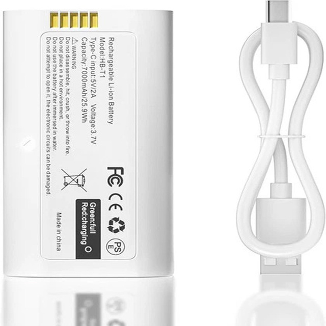 Rechargeable Battery  for Wyze Battery Cam Pro,  Duo Cam Doorbell  Battery