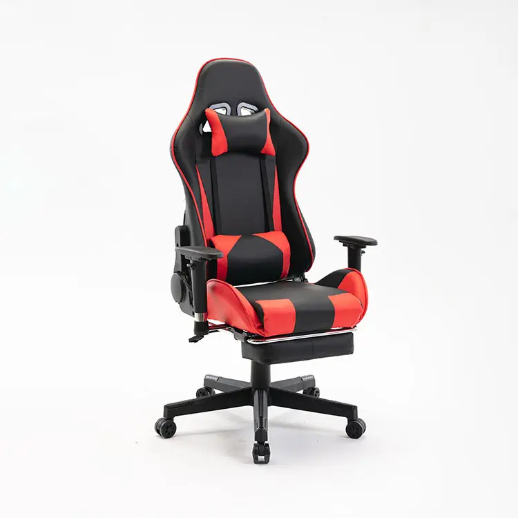 Commercio all'ingrosso anji rosso racing reclinabile per computer a buon mercato sedie da gioco gaming chair gamer per gamer