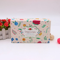 Boîtes d'emballage pliables de type tiroir avec logo imprimé en relief personnalisé, recyclables, pour produits cosmétiques, biscuits, bonbons
