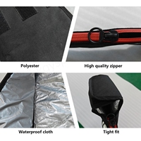 Housse de mât GY sur mesure en PVC renforcé pour planche de surf Efoil, sac pour wing foil, hydrofoil océanique - Modèle GY-SP 860 Écologique