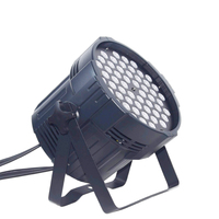 Projecteur LED RGB 3W*54 150W DMX512 8CH Uplight avec mélange de couleurs Jisheng pour discothèque, karaoké, mariage, fête, musique, danse