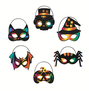 Juego de Papel para Rascar Colorido y Divertido para Niños, Decoración para Fiestas de Pascua, Regalo para Pascua - Product Image 6