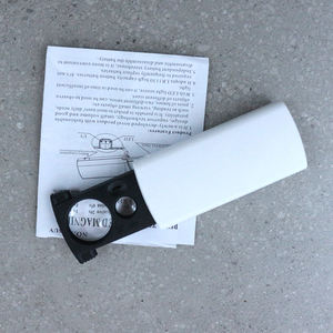 पढ़ने 20X 45X पोर्टेबल गहने मूल्यांकन चश्मा शीशा 92045UV - Product Image 5