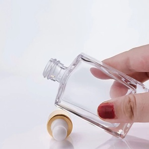 Chai Nhỏ Giọt Thủy Tinh Huyết Thanh Vuông Màu Đen Mờ Trong Suốt 30 <span class=keywords><strong>Ml</strong></span> 1Oz Cho Tinh Dầu Râu Với Ống Nhỏ Giọt Tre Màu Đen Vàng - Product Image 6