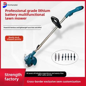 Batterie au Lithium rechargeable 12V petite tondeuse à gazon multifonctionnelle tondeuse de jardin domestique désherbage Machine gazon industriel - Product Image 2