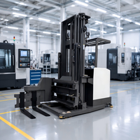 MiMA 3-Wege Elektrischer VNA Gabelstapler Batteriebetriebener Schmalgang-Palettenstapler 180 °   Drehbare Gabel für Rack-Lagerung