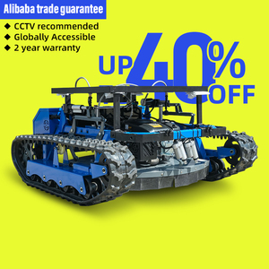 Precio de Fábrica Cortadora de Césped a Gasolina de 800 mm, 4 Tiempos, Control Remoto, Duradera, con Orugas, Automática - Product Image 1