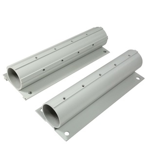 Funda Redonda de Aluminio para Poste de Lámpara, Acabado Anodizado, Duradera, para Uso en Exteriores - Product Image 1