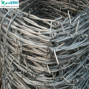 Alambre de púas galvanizado en caliente de 25 kg para protección de áreas de cercado, precio al por mayor, doble torsión - Product Image 4