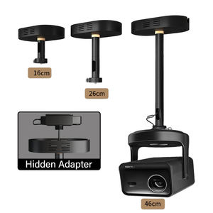 Support de plafond universel pour projecteur - Support en alliage d'aluminium réglable à tête trépied robuste 10 kg compatible avec <span class=keywords><strong>CINE</strong></span> PH89-25 - Product Image 1
