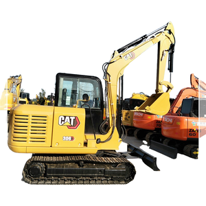 รถตักดิน Cat306รถขุดตีนตะขาบตีนตะขาบขนาดเล็ก Cat306e 6ton 306.5มือสอง - Product Image 1