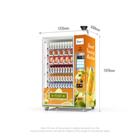 Distributeur automatique 2026, dernier modèle, grande capacité, distributeur automatique extérieur sans personnel pour aliments et boissons, 24 heures sur 24