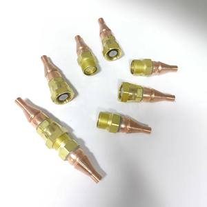CREDE, duradero, reutilizable, 3/8 ", 1/4", acoplamientos rápidos de latón, conectores autosellantes, Conector de calentadores de agua de fuente de aire de 4.5MPa - Product Image 1