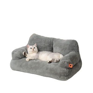 Hersteller Niedlich Einzigartig Komfortabel Anti Stress Weich Plüsch Rechteck Hund Katzen bett Home Warm Winter Lustig Plüsch Großes Hunde bett - Product Image 1