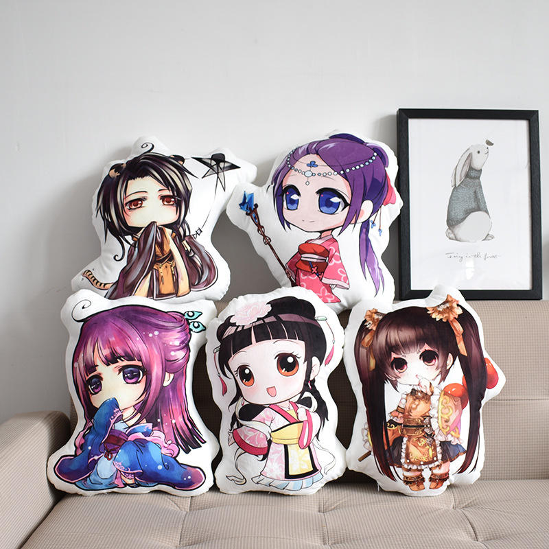 アニメ全身オタク少女クッション